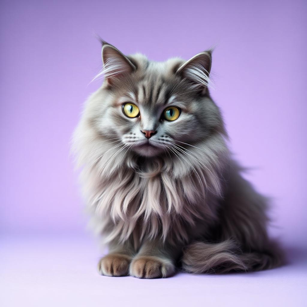 Gato Angora Azul